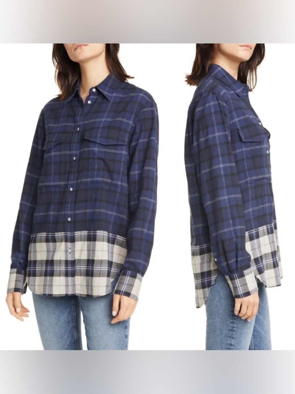 Rag & Bone Birdie Shirt Gingham Button-Down